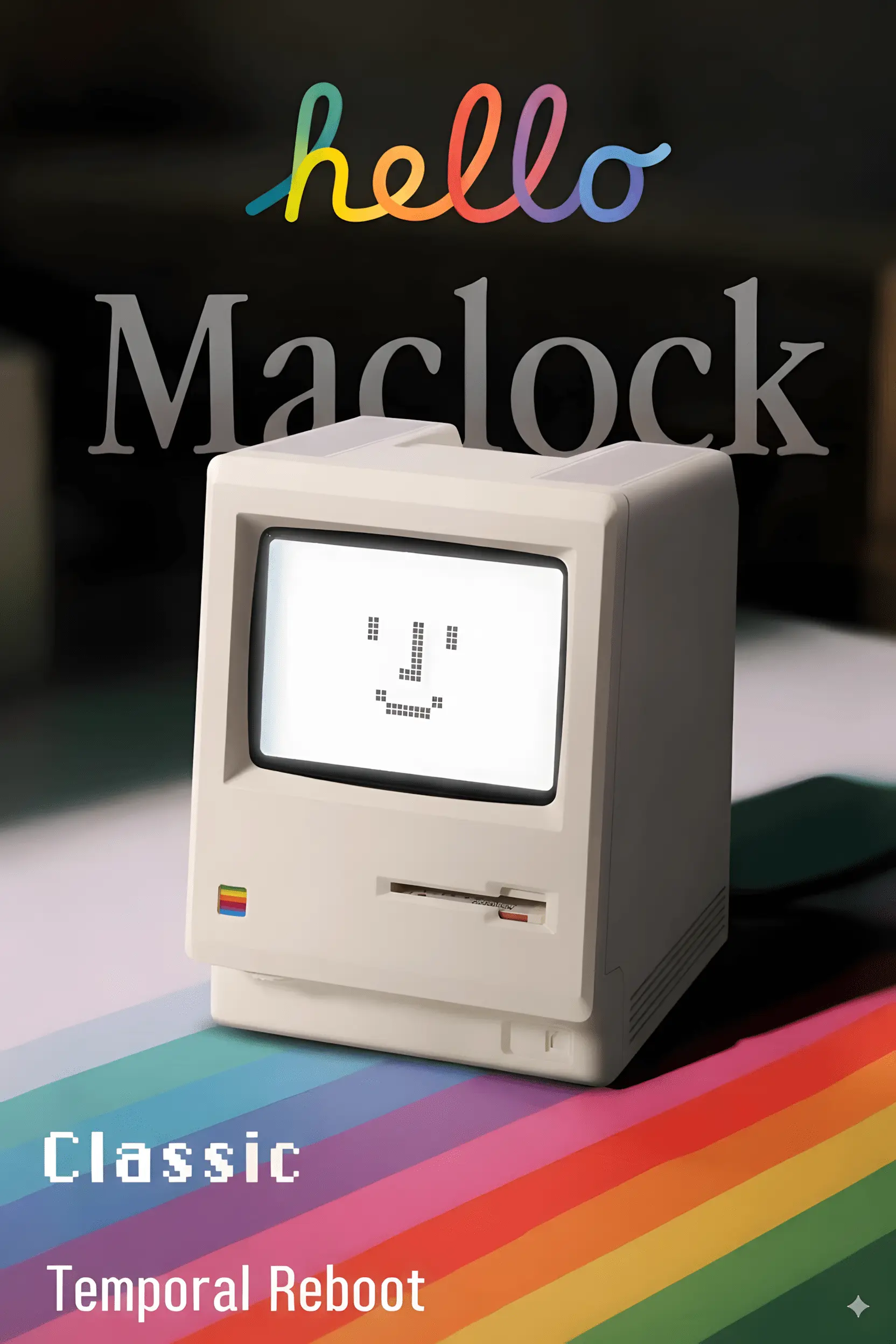 Maclock - 复古麦金塔风格闹钟